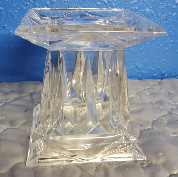 Partylite Crystal Collection Quad Pedestal P7967 Votive Candle Holder 10223 - Picture 1 of 7